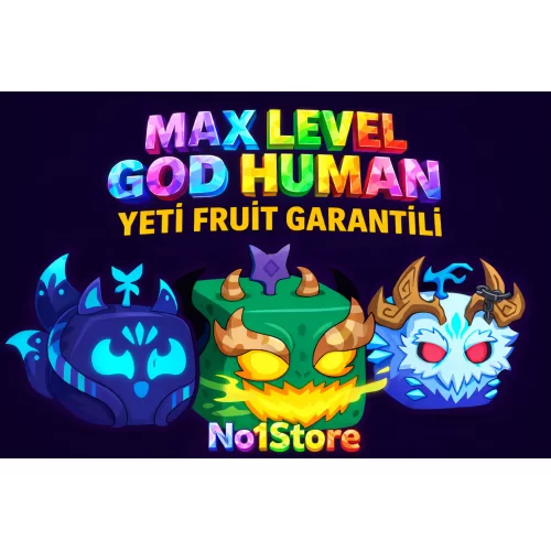  ⭐YETİ FRUİT GOD HUMAN GARANTİLİ 2800 MAX ⭐